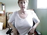 My Mom on webCam