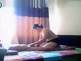 Body scrub with Mrs. Ana Jakarta (spy cam)