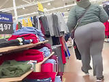 BBW MONSTER IN GRAY SWEATS!!