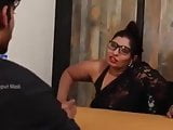 BBW Indian Black Saree AUNTY Fucking