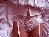 White Lace Panty Upskirt