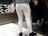 Voyeur covid 11 sexy teen ass jeans White 