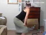 Mad twerk cam non-professional clip