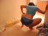 Fabulous twerking livecam teenager movie scene